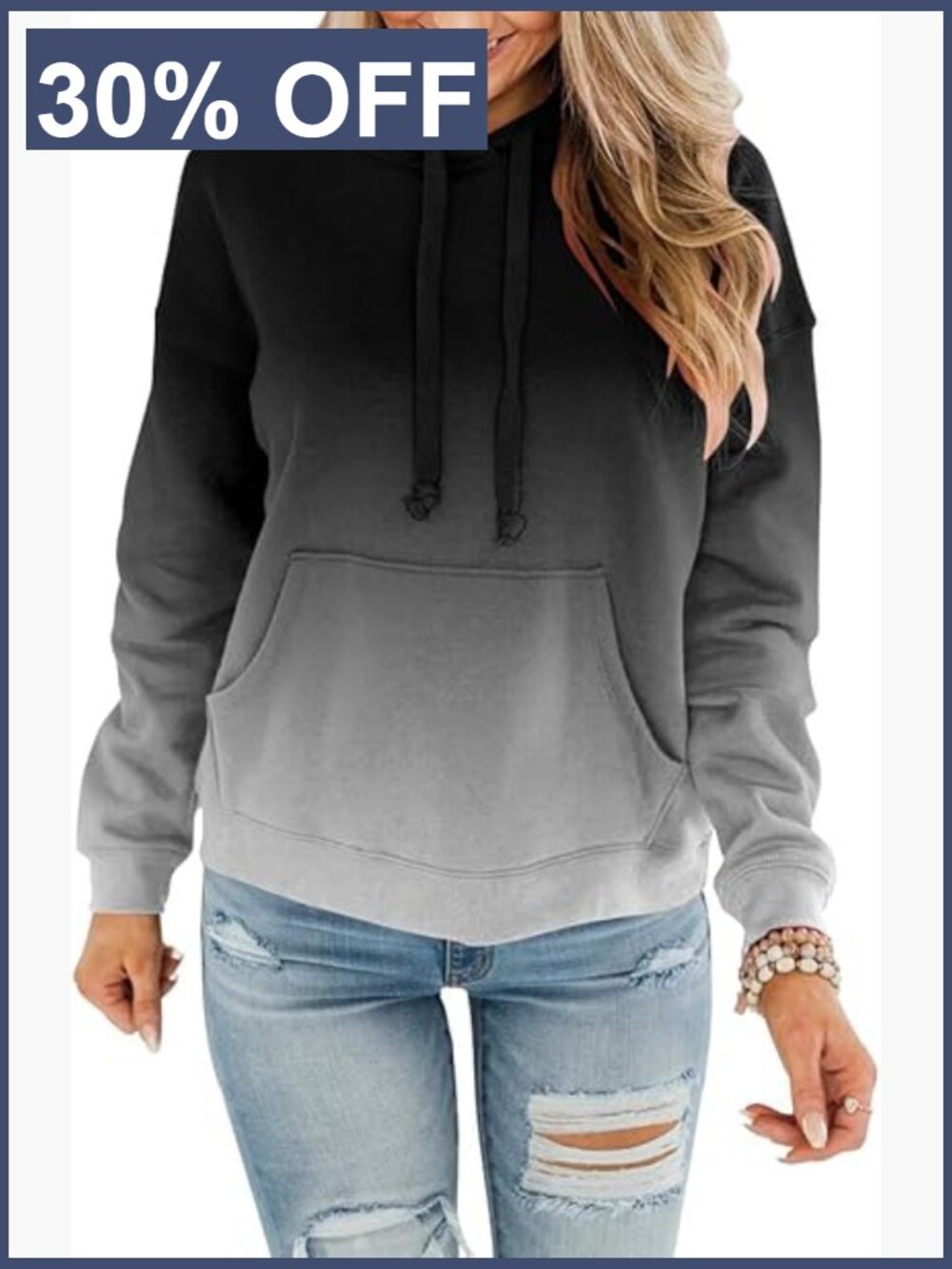 Women's Hoodie Long Sleeve Crew Neck Pullover with Pocket Lightweight Tops